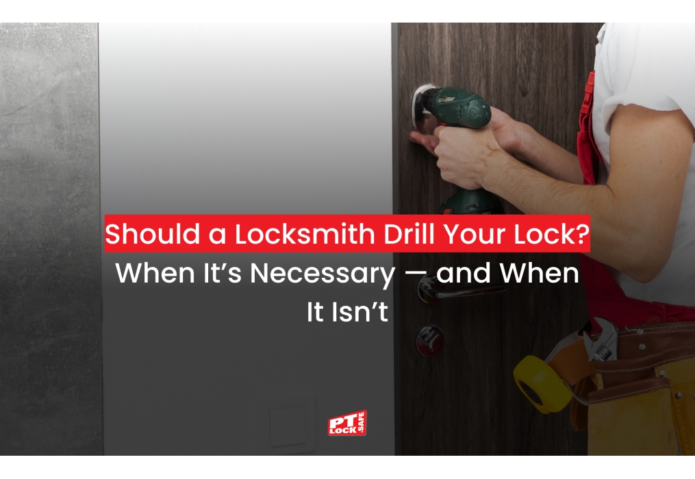 Should a locksmith drill your lock