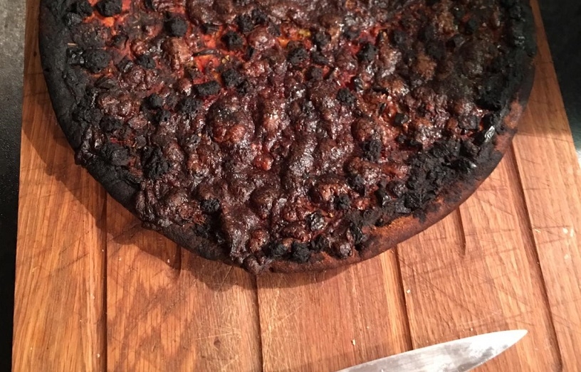 lock out in norwich results in burnt pizza