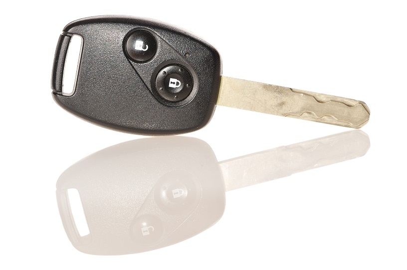 Modern car key remote.