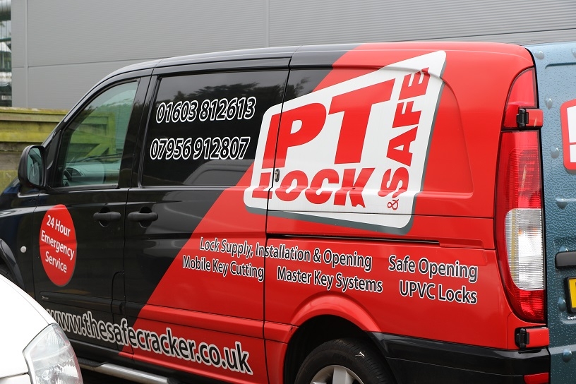 One of our company vans.