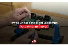 How to choose the right locksmith and what to avoid