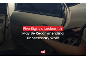 Five signs a locksmith may be recommending unnecessary work